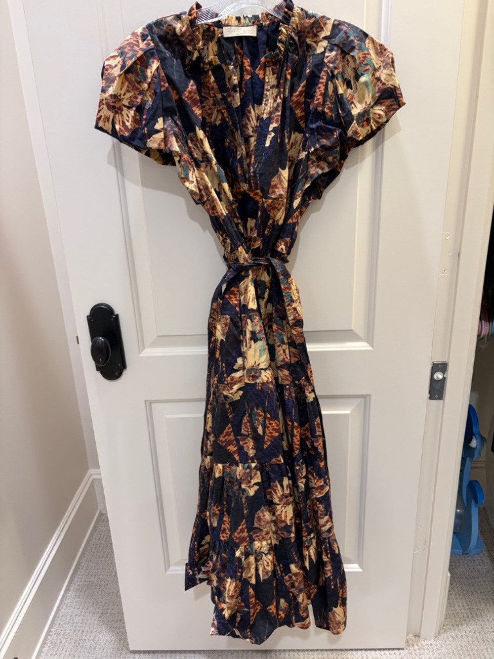 Ulla Johnson Floral Belted Maxi Dress